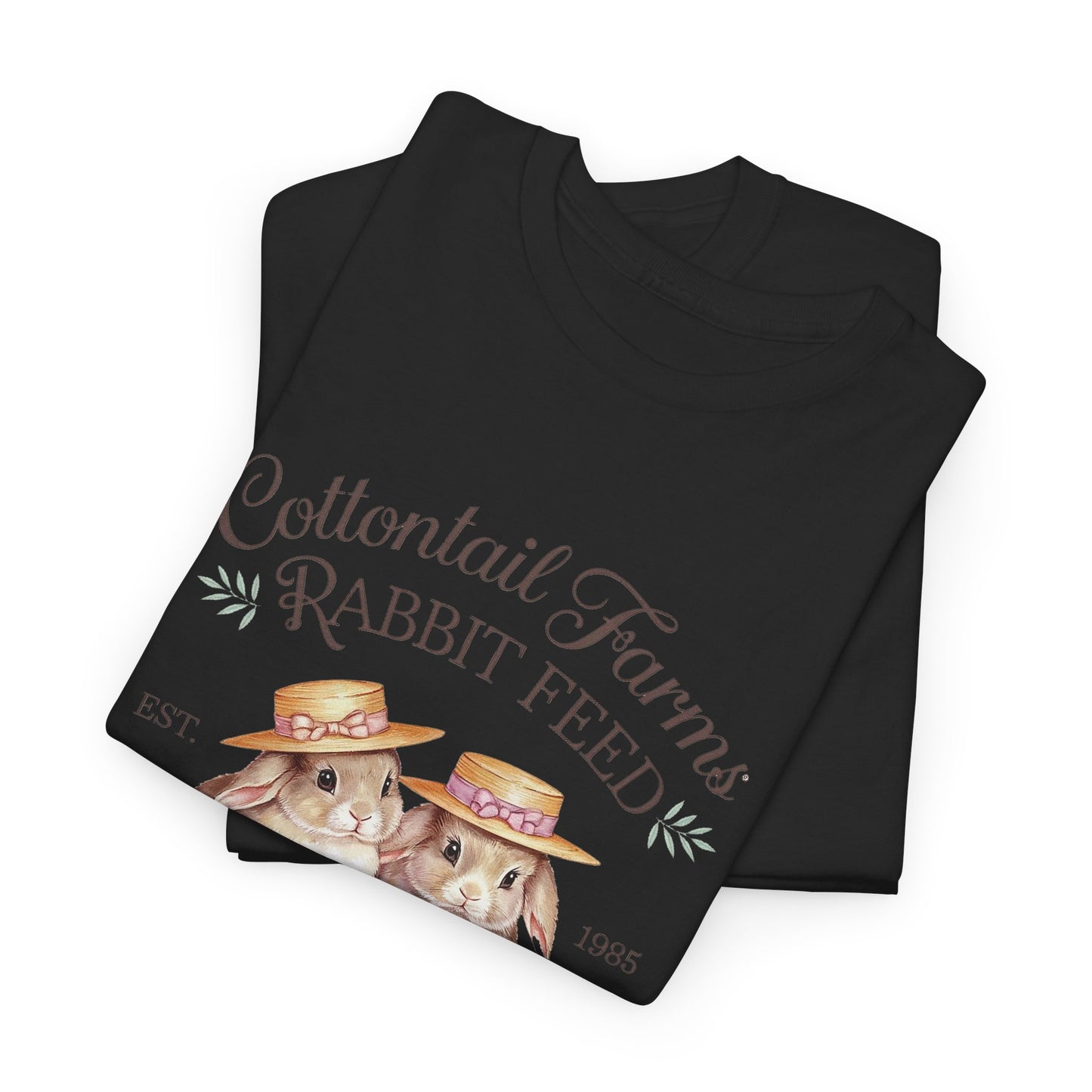 Easter Cottontail Farms Rabbit Feed Short Sleeve Tshirt