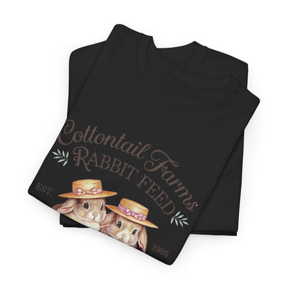 Easter Cottontail Farms Rabbit Feed Short Sleeve Tshirt