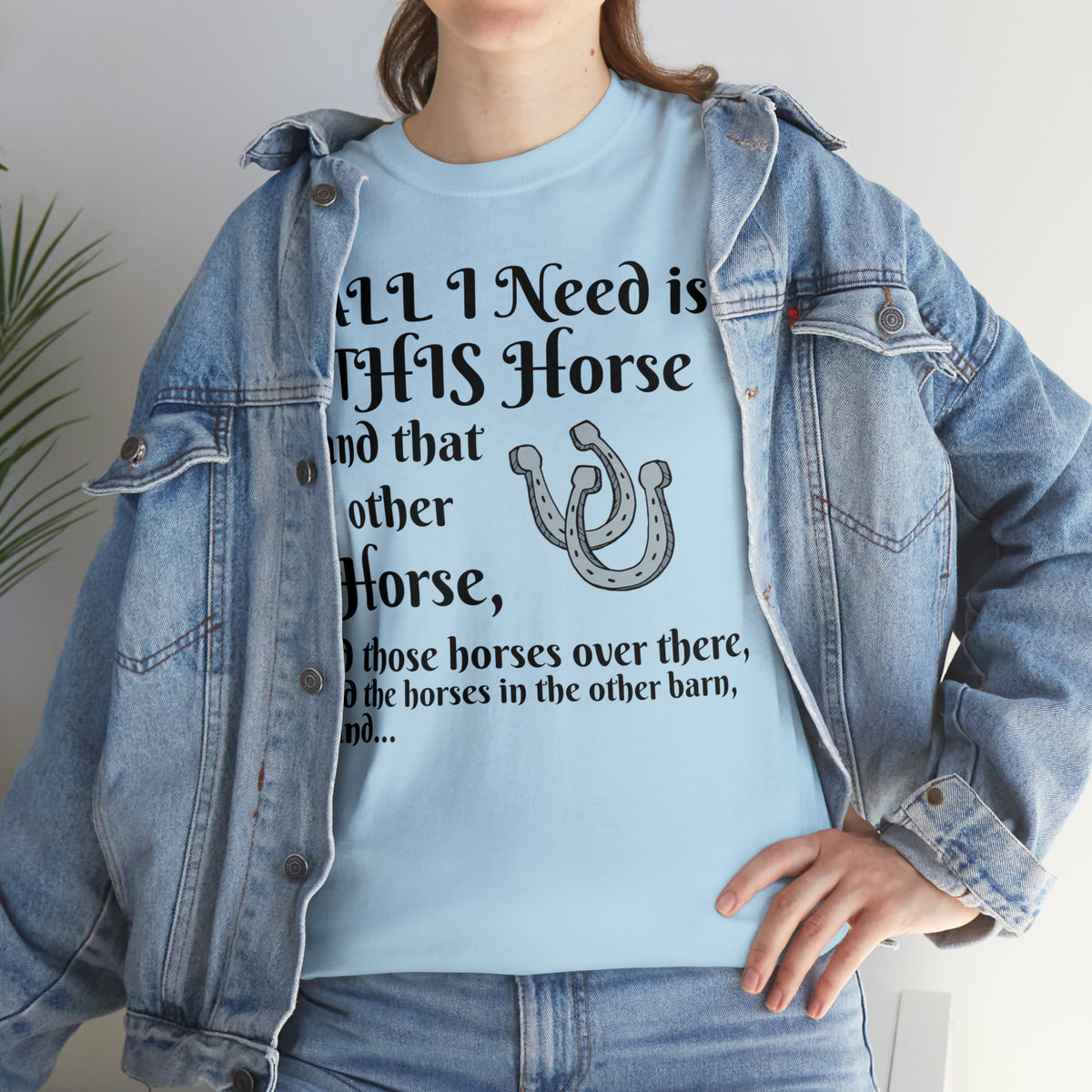 All the horses shirt Unisex Heavy Cotton Tee