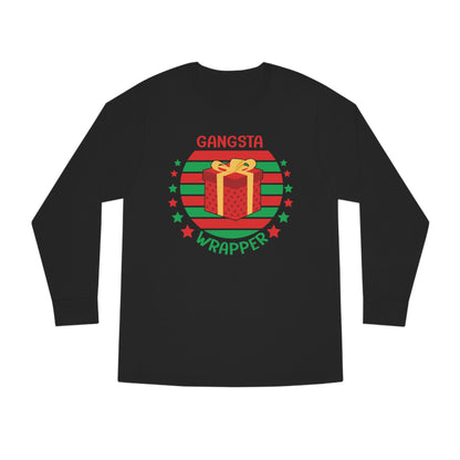 Gangsta Wrapper Christmas Long Sleeve Tee