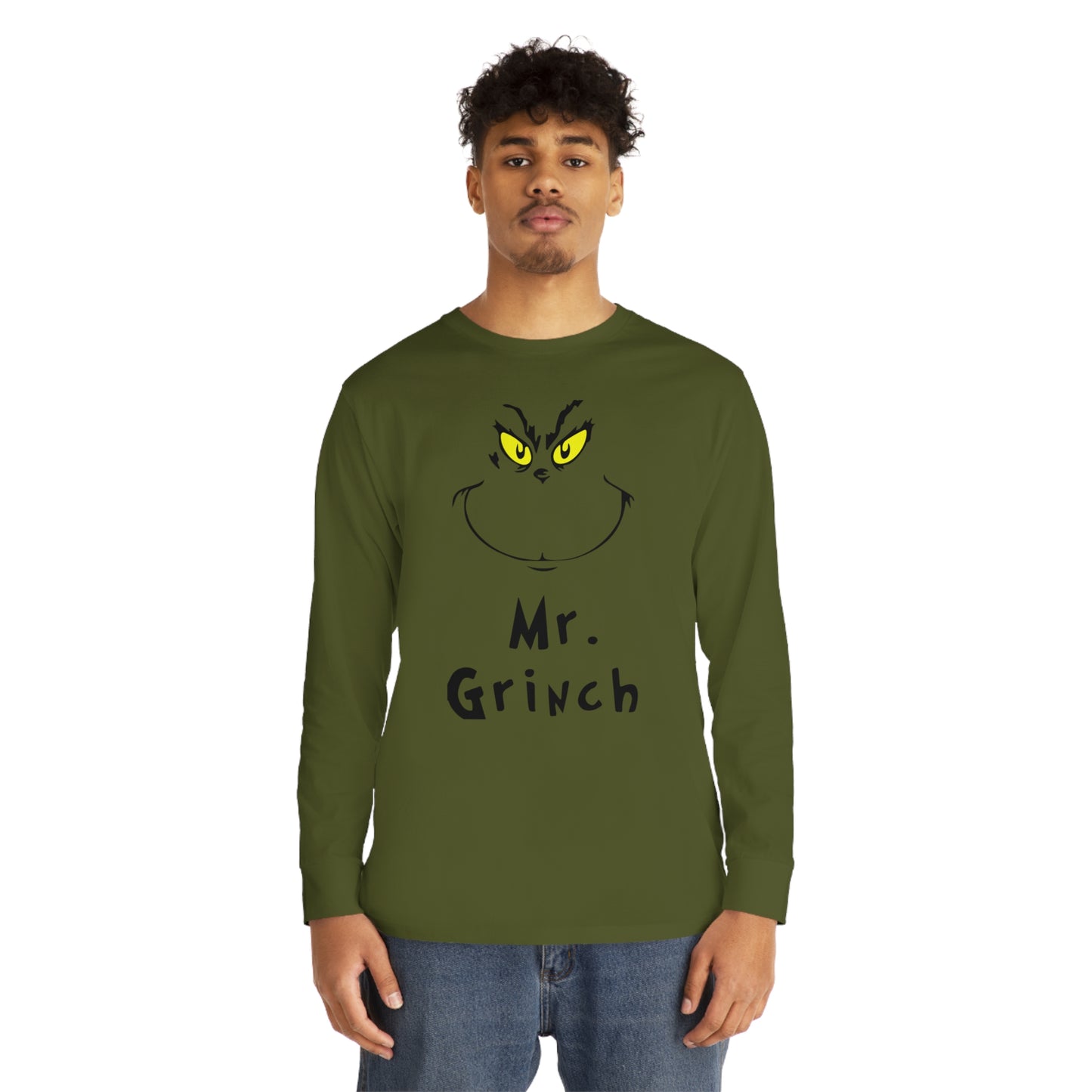 Mr Grinch Christmas Long Sleeve T-Shirt