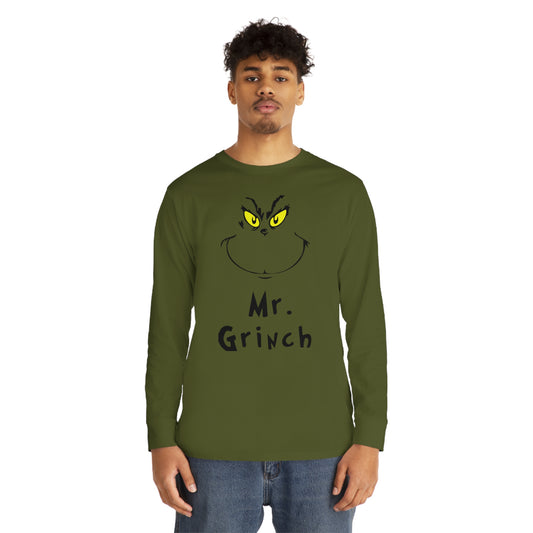 Mr Grinch Christmas Long Sleeve T-Shirt