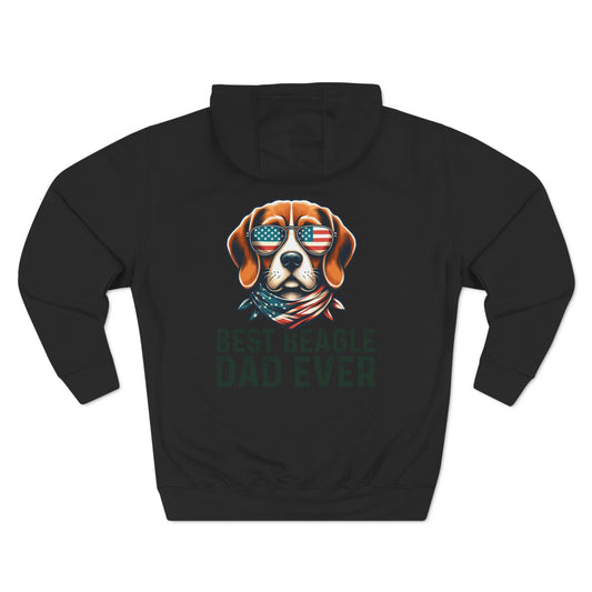 Best Beagle Dad Ever Pullover Hoodie