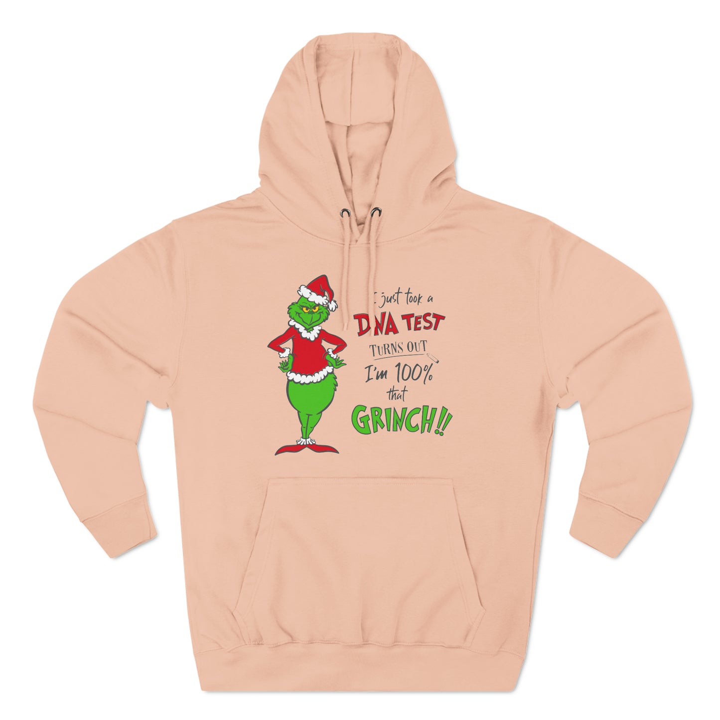 100% That Grinch Christmas Pullover Hoodie