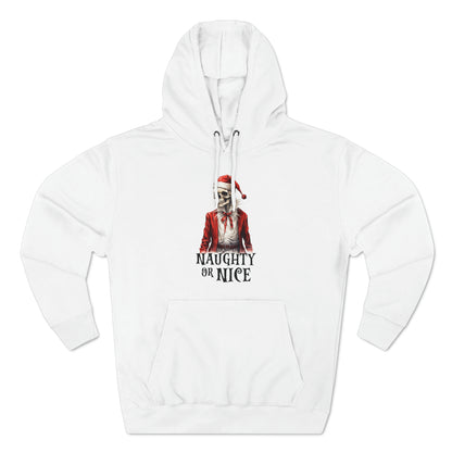 Naughty or Nice Skeleton Pullover Hoodie