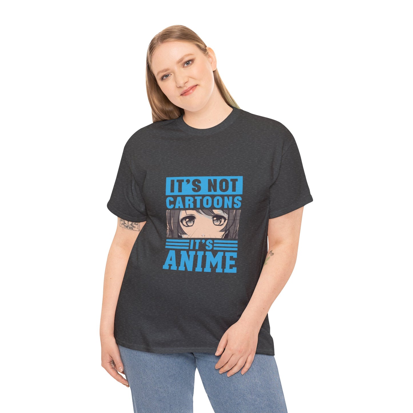 It's Not Cartoons It's Anime Short Sleeve Tee