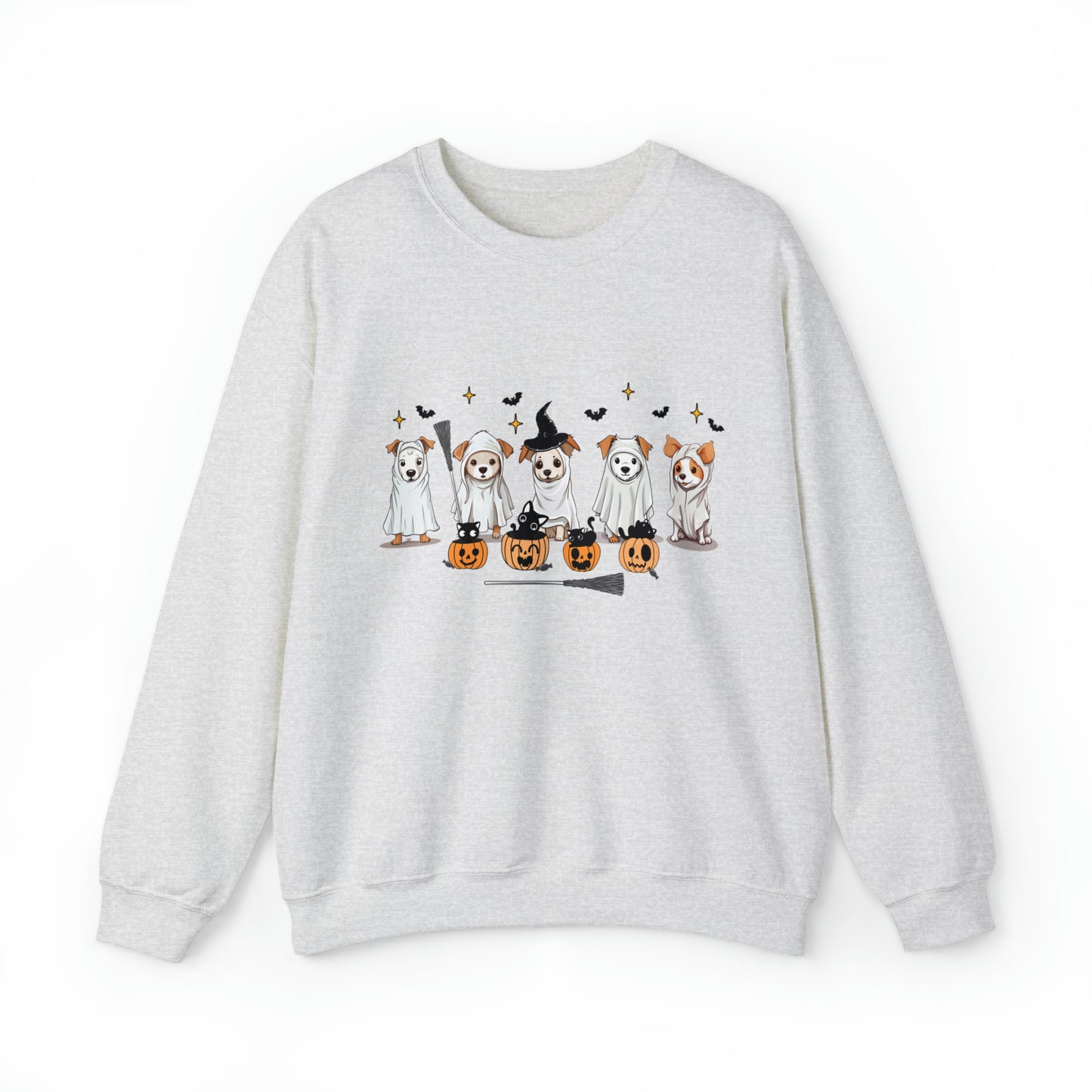 Puppy Ghosts Halloween Sweatshirt