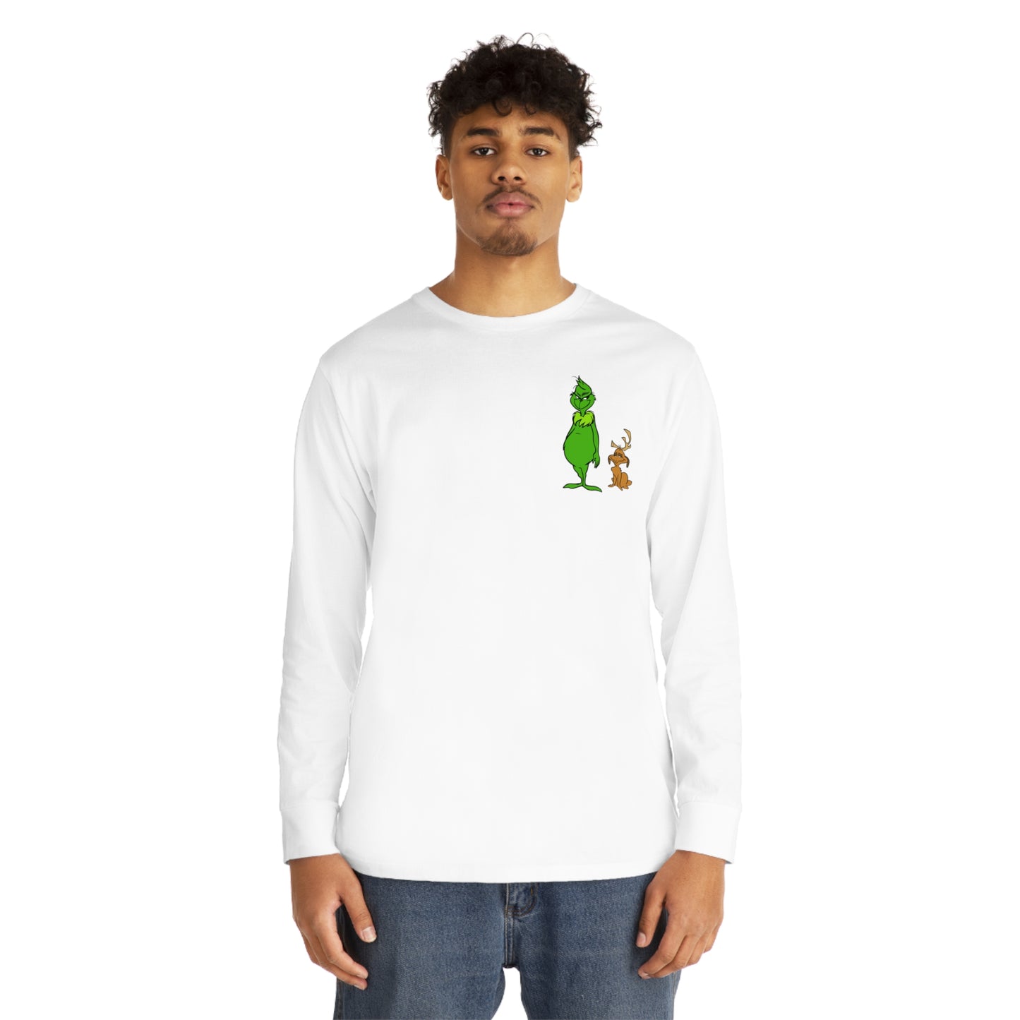 Grinch Maybe Christmas Tree Christmas Long Sleeve T-Shirt