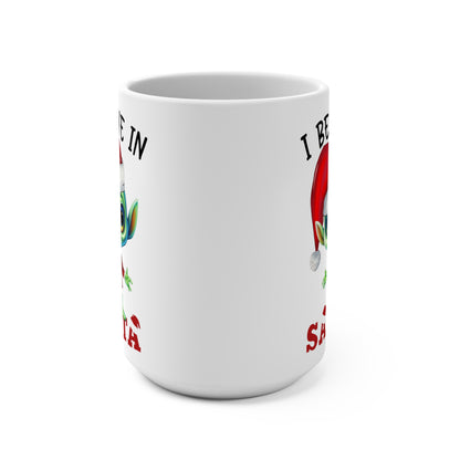 I Believe in Santa Alien Mug 15oz