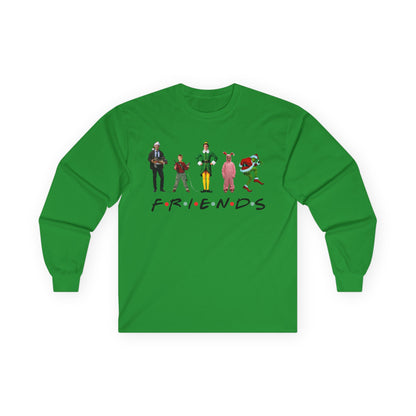 Friends Characters Christmas Long Sleeve T-shirt