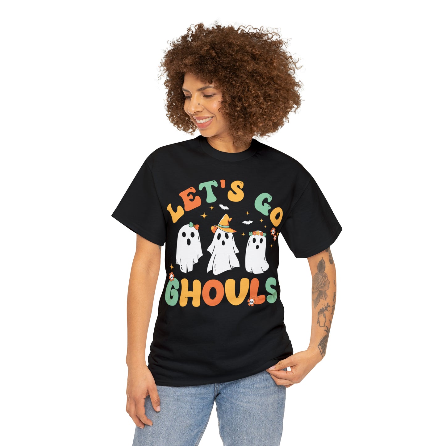 Let's Go Ghouls Halloween Short Sleeve Tee