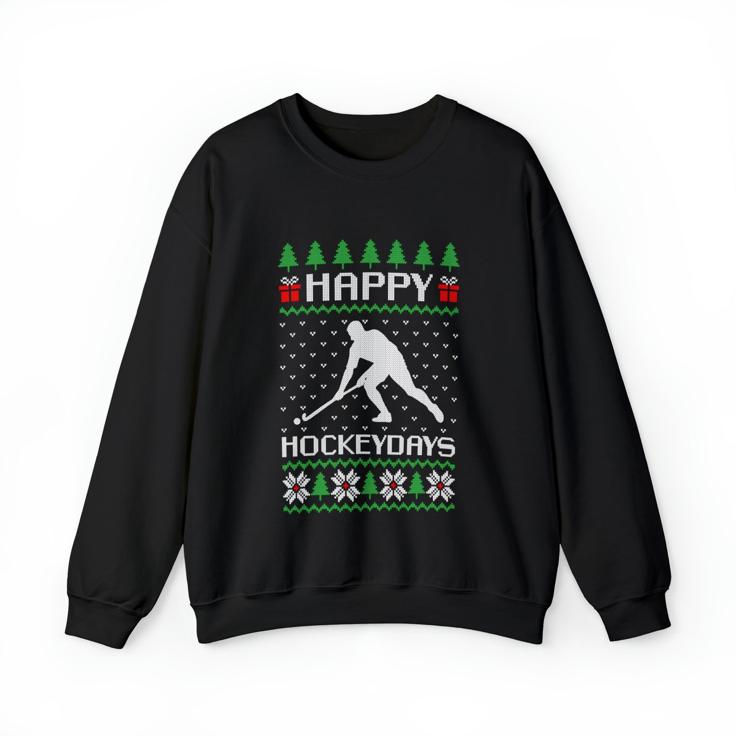 Happy Hockeydays Christmas Ugly Sweater Sweatshirt