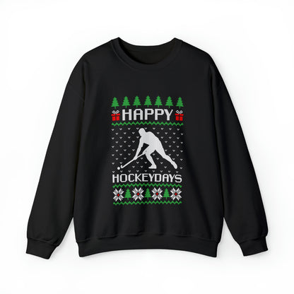 Happy Hockeydays Christmas Ugly Sweater Sweatshirt