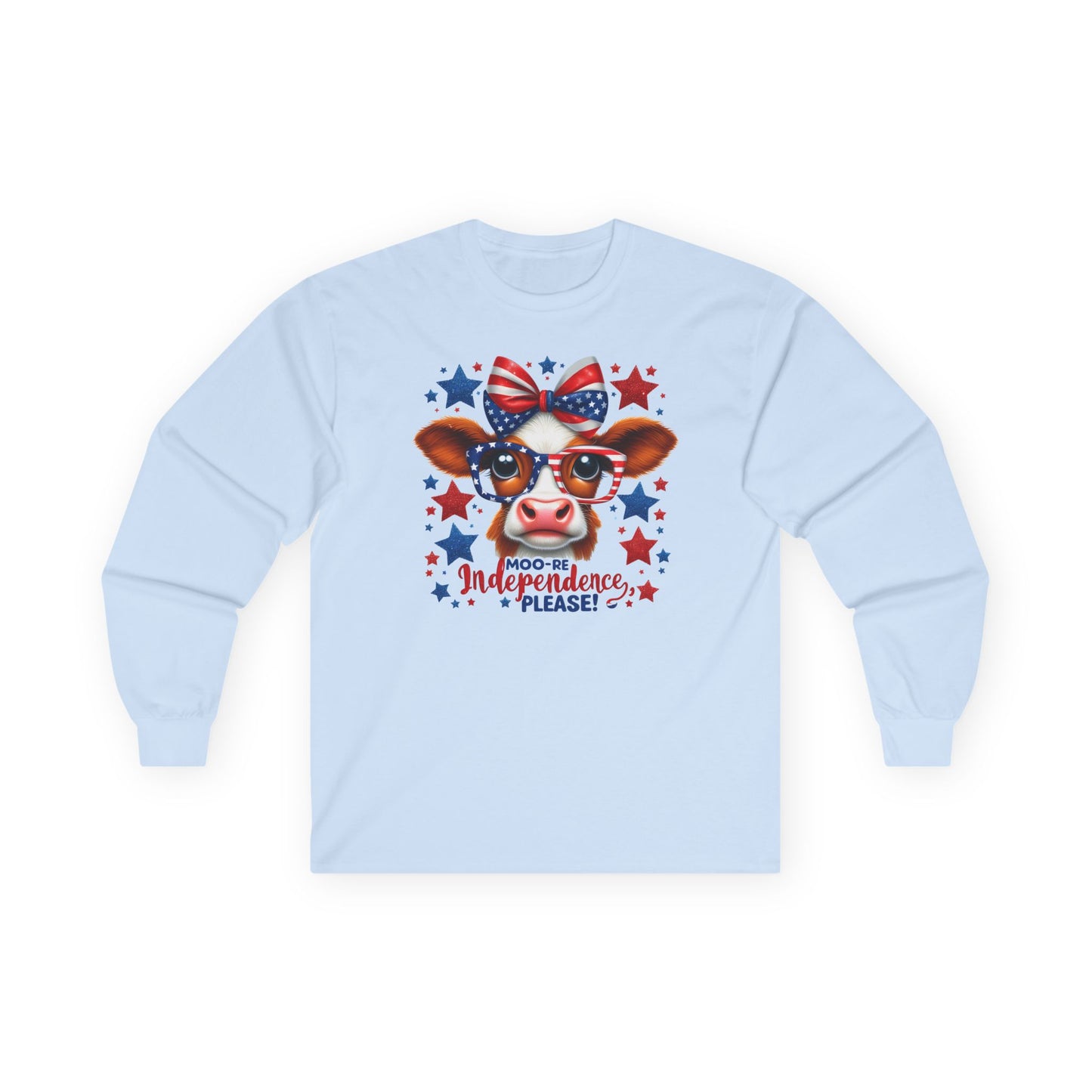 Moo-re Independence Please Long Sleeve T-Shirt