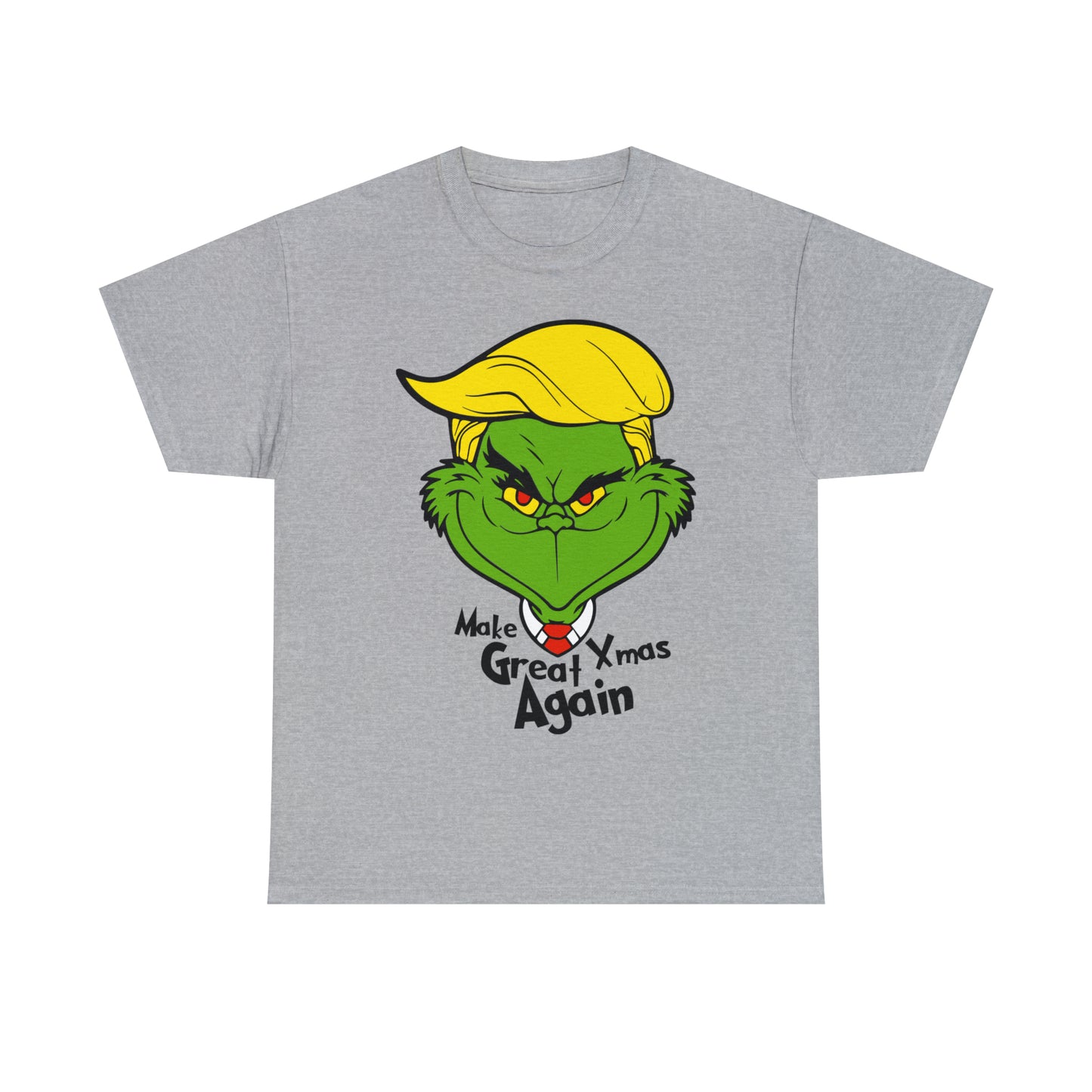 Make Xmas Great Again Grinch Christmas Short Sleeve Tee