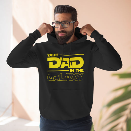 Best Dad in the Galaxy Pullover Hoodie