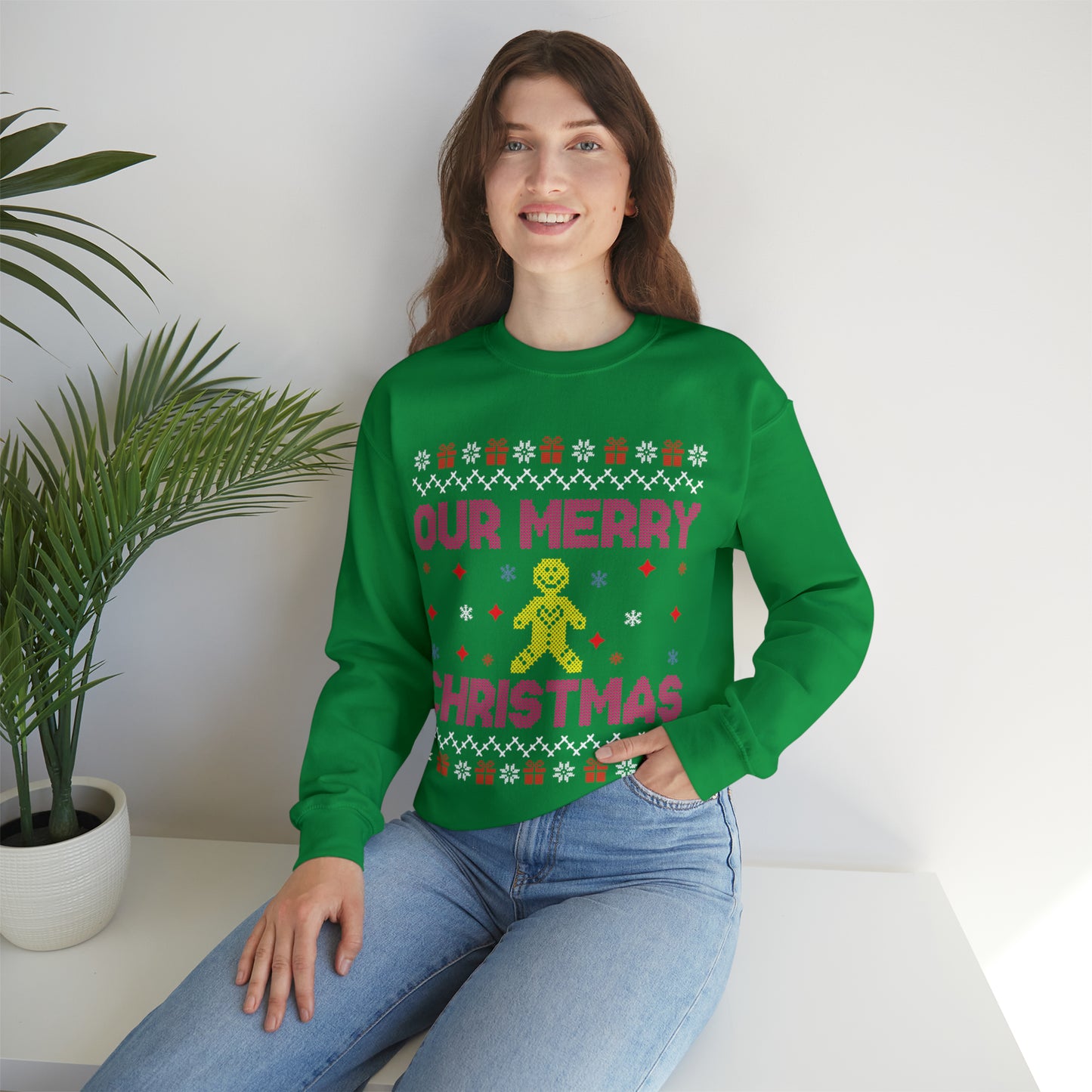 Our Merry Christmas Ugly Sweater Sweatshirt