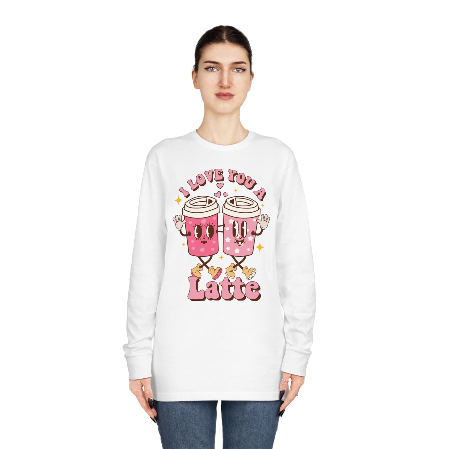 I Love You a Latte Valentine Long Sleeve T-shirt