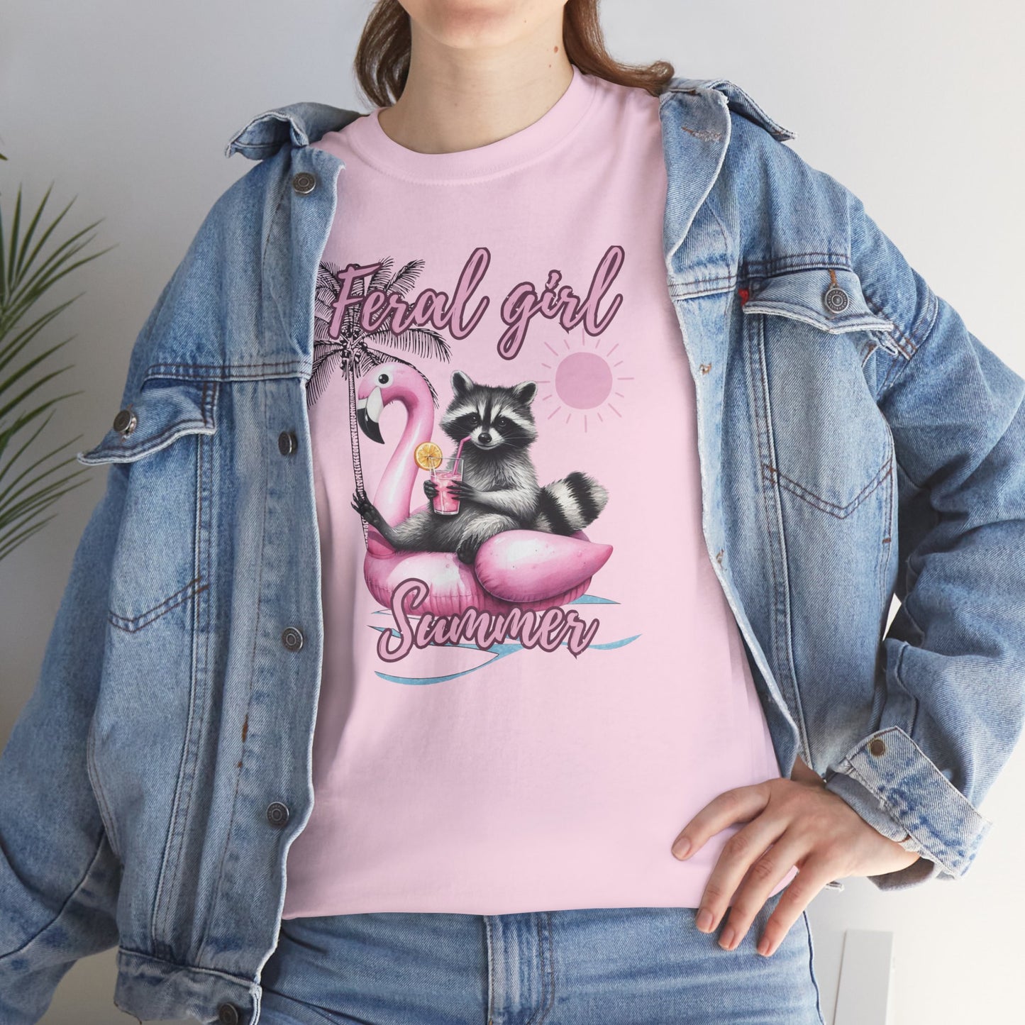 Feral Girl Summer Short Sleeve Tshirt