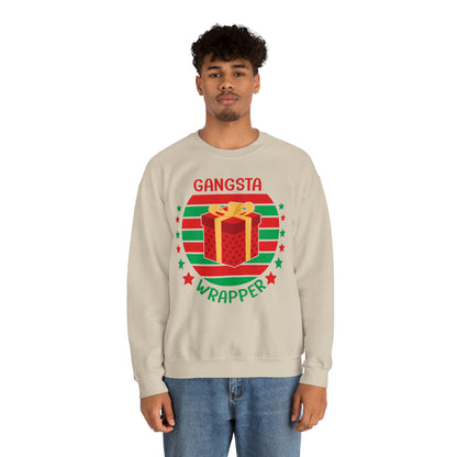 Gangsta Wrapper Christmas Sweatshirt
