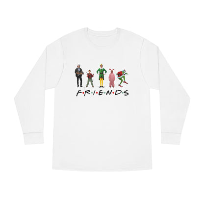 Friends Characters Christmas Long Sleeve T-shirt