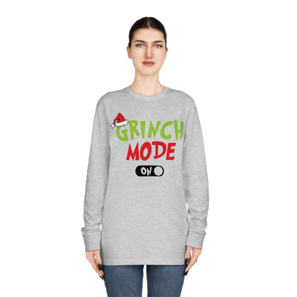 Grinch Mode On Christmas Long Sleeve T-Shirt