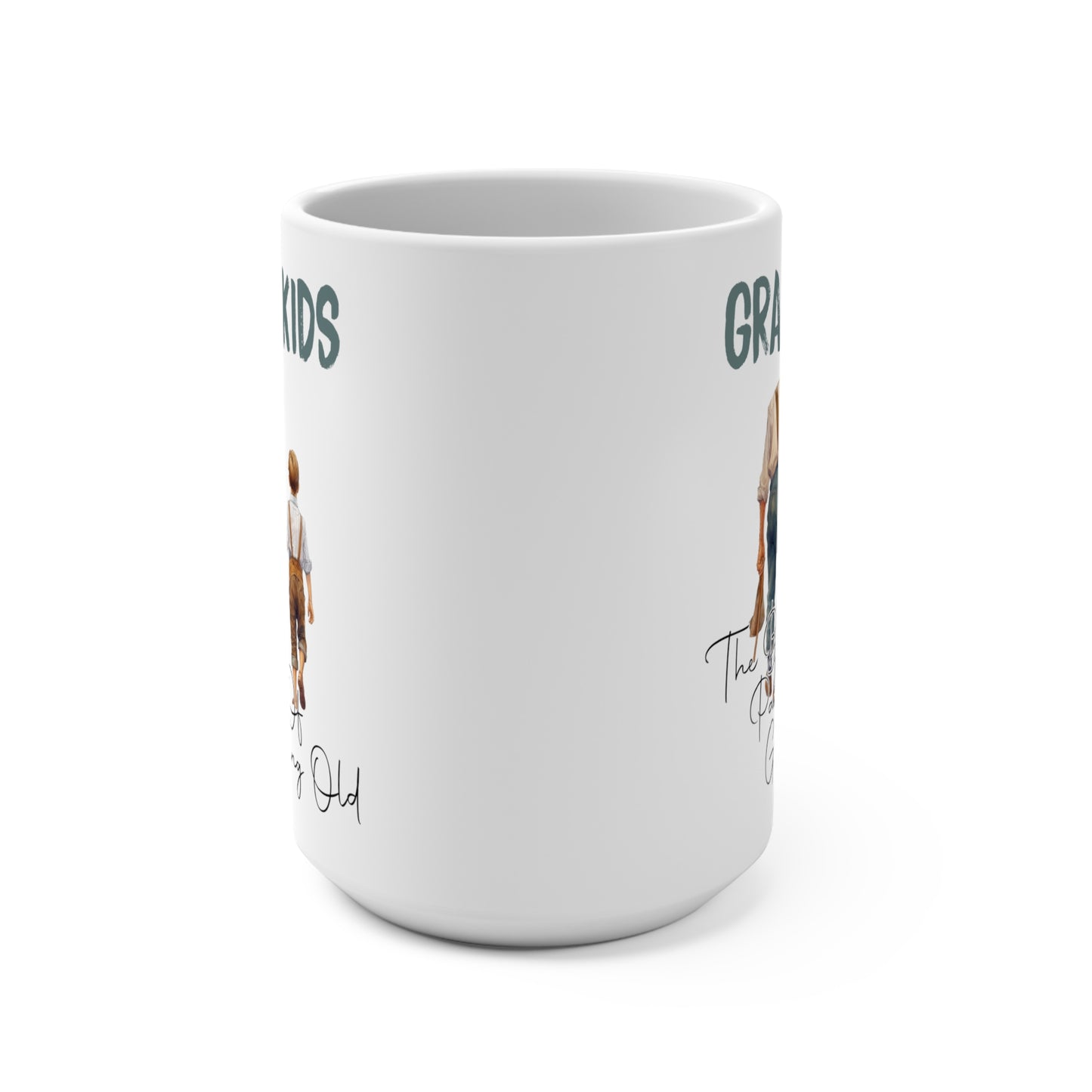 Grandkids The Best Part of Growing Old Mug 15oz