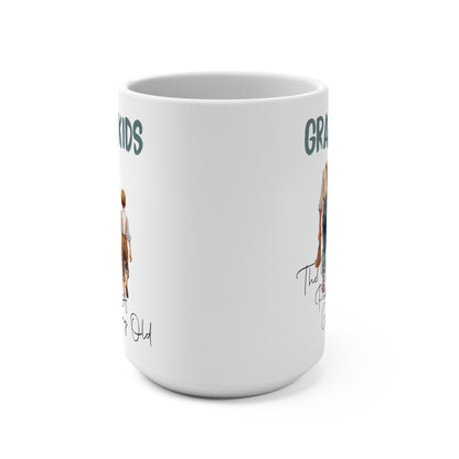Grandkids The Best Part of Growing Old Mug 15oz