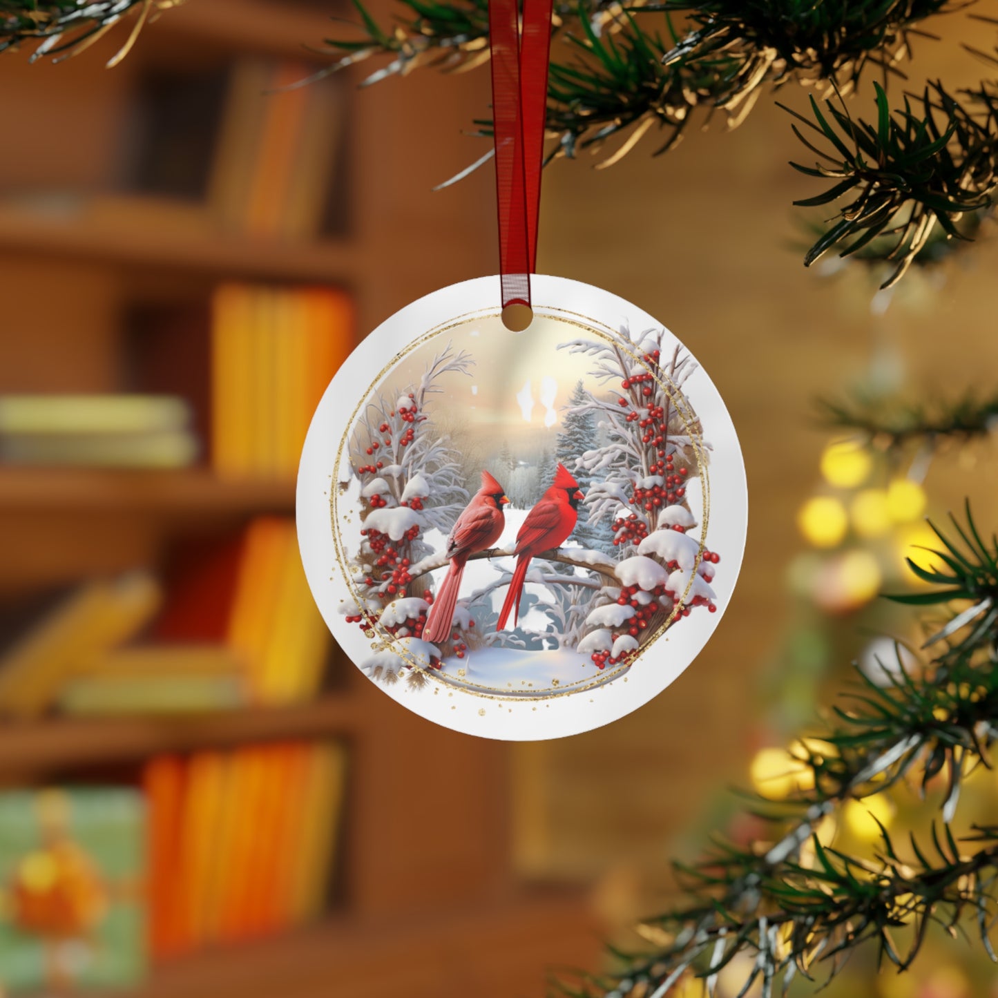 Cardinals 6 Ornament