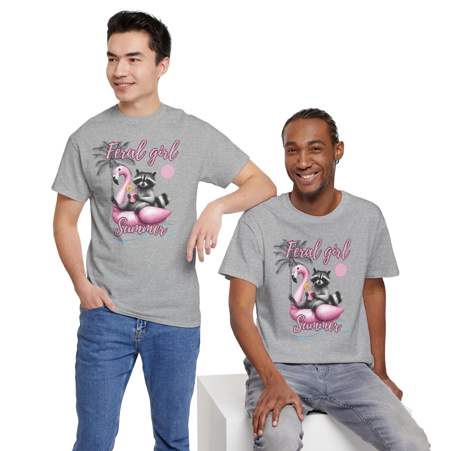 Feral Girl Summer Short Sleeve Tshirt
