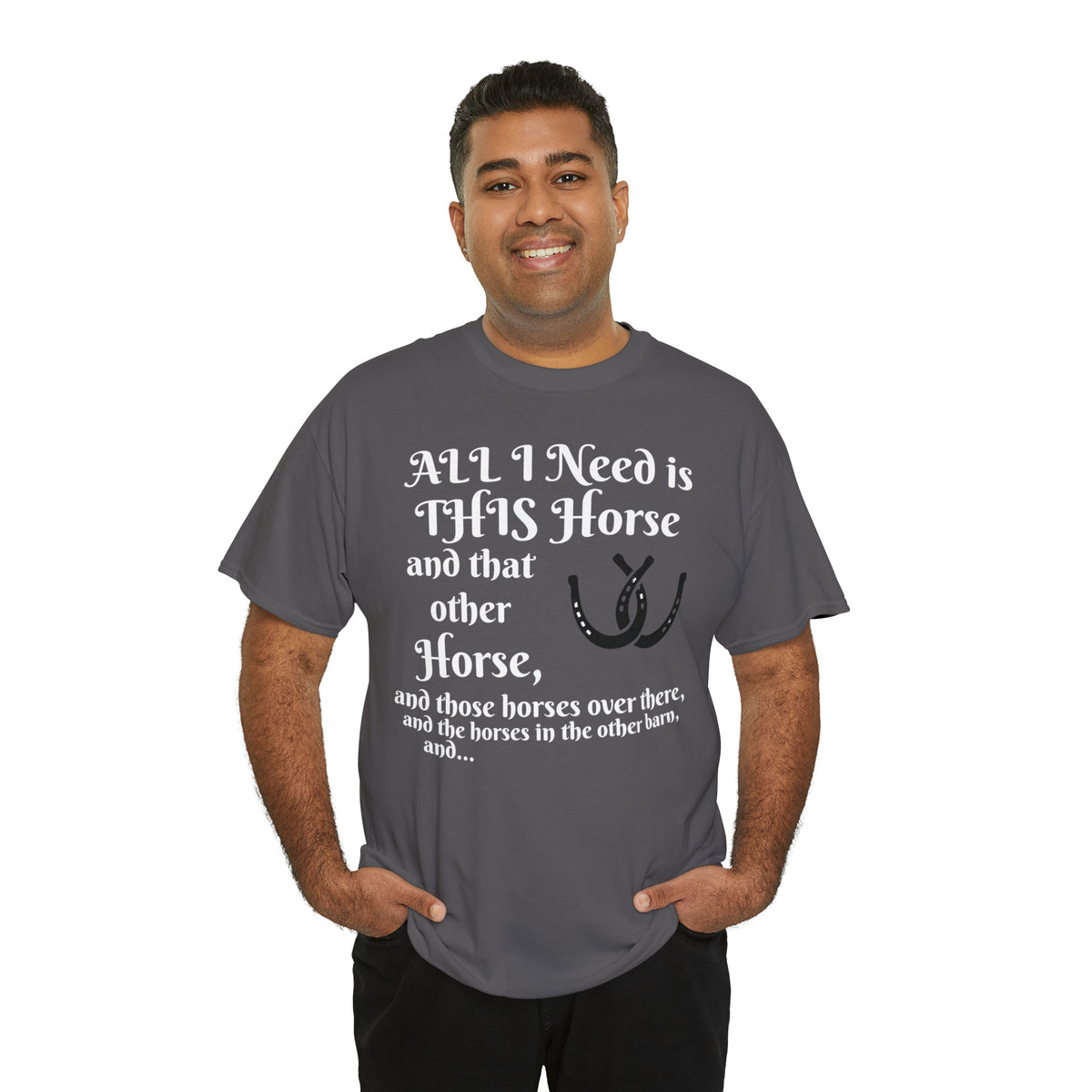 All the horses shirt Unisex Heavy Cotton Tee