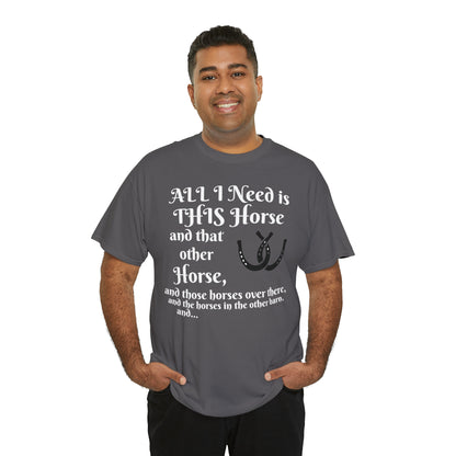 All the horses shirt Unisex Heavy Cotton Tee
