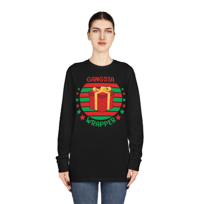 Gangsta Wrapper Christmas Long Sleeve Tee