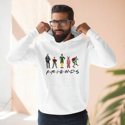 Friends Characters Christmas Pullover Hoodie