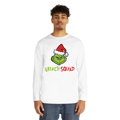 Grinch Squad Christmas Long Sleeve T-Shirt