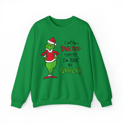 100% That Grinch Christmas Tree Christmas Sweatshirt