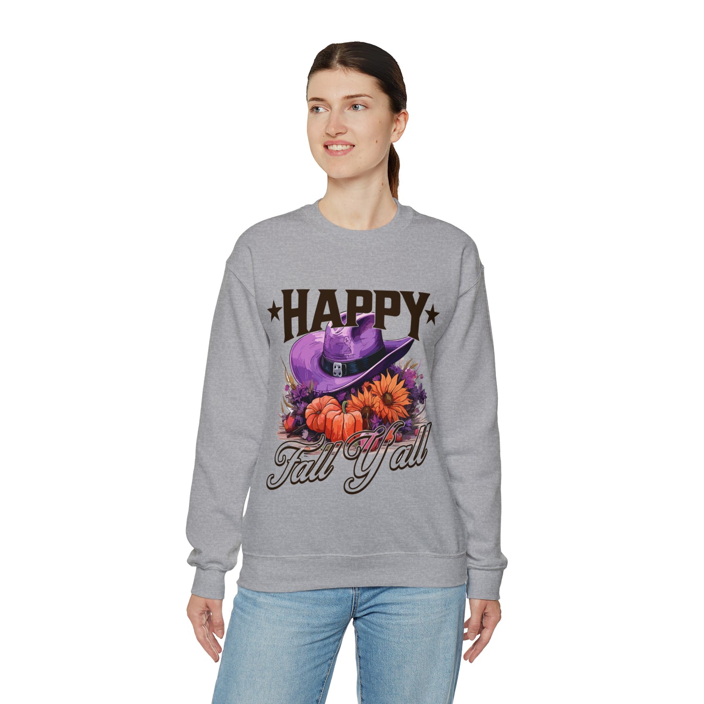 Happy Fall Y'All Halloween Sweatshirt