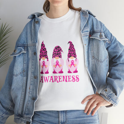 Breast Cancer Awareness Gnomes Short Sleeve Tee