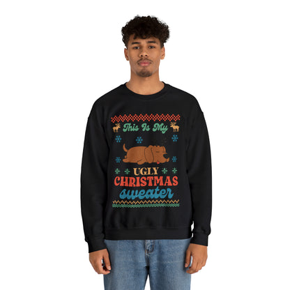 This is My Ugly Christmas Sweater Labrador Sweatshirt