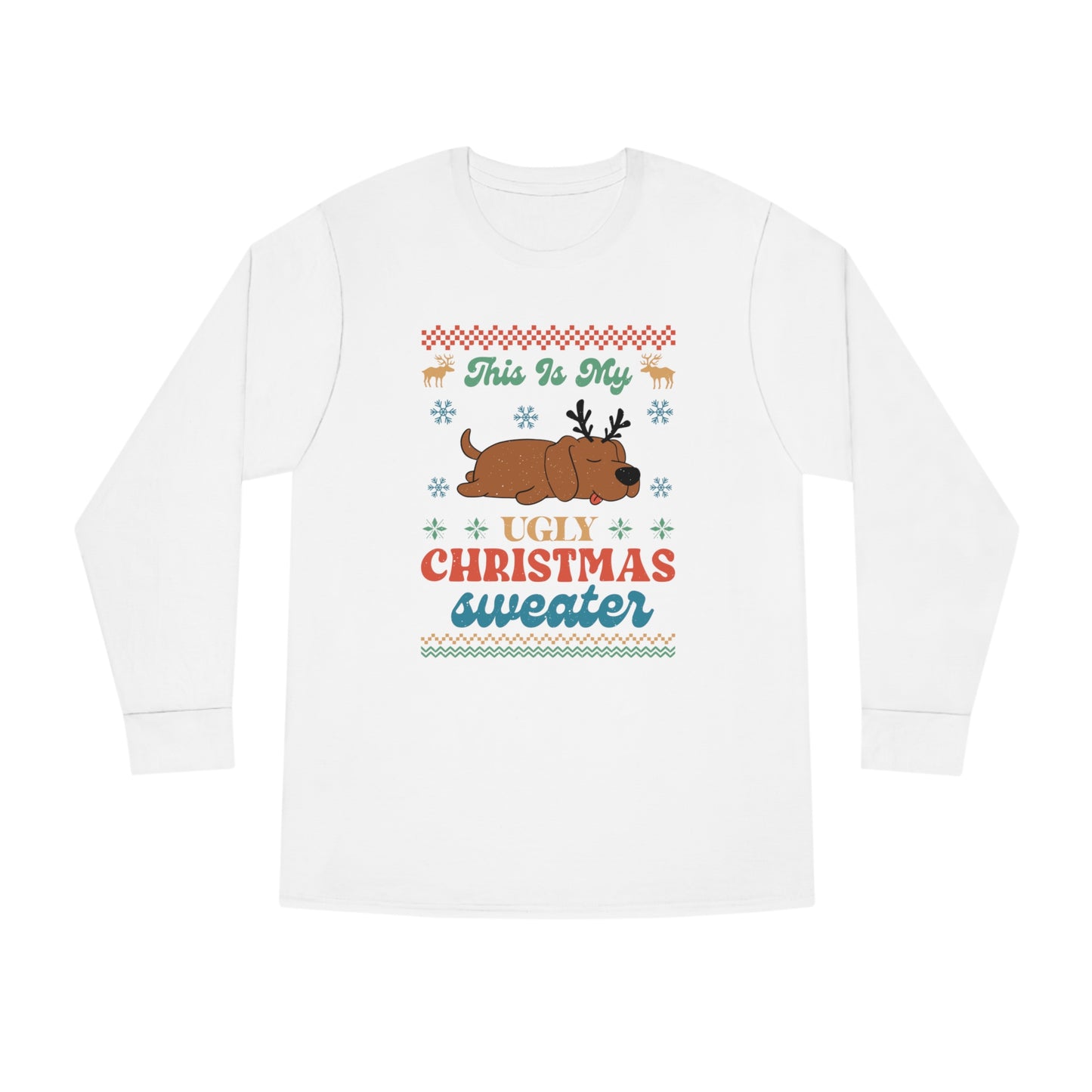 Labrador This is My Ugly Christmas Sweater Long Sleeve Tee