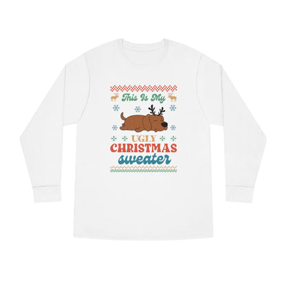 Labrador This is My Ugly Christmas Sweater Long Sleeve Tee