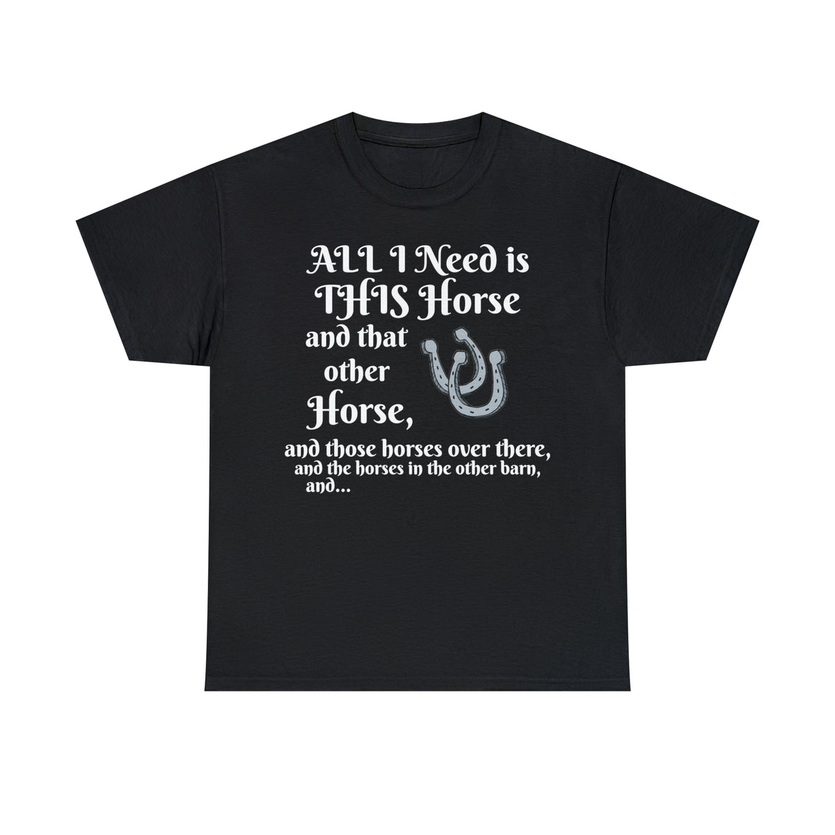 All the horses shirt Unisex Heavy Cotton Tee