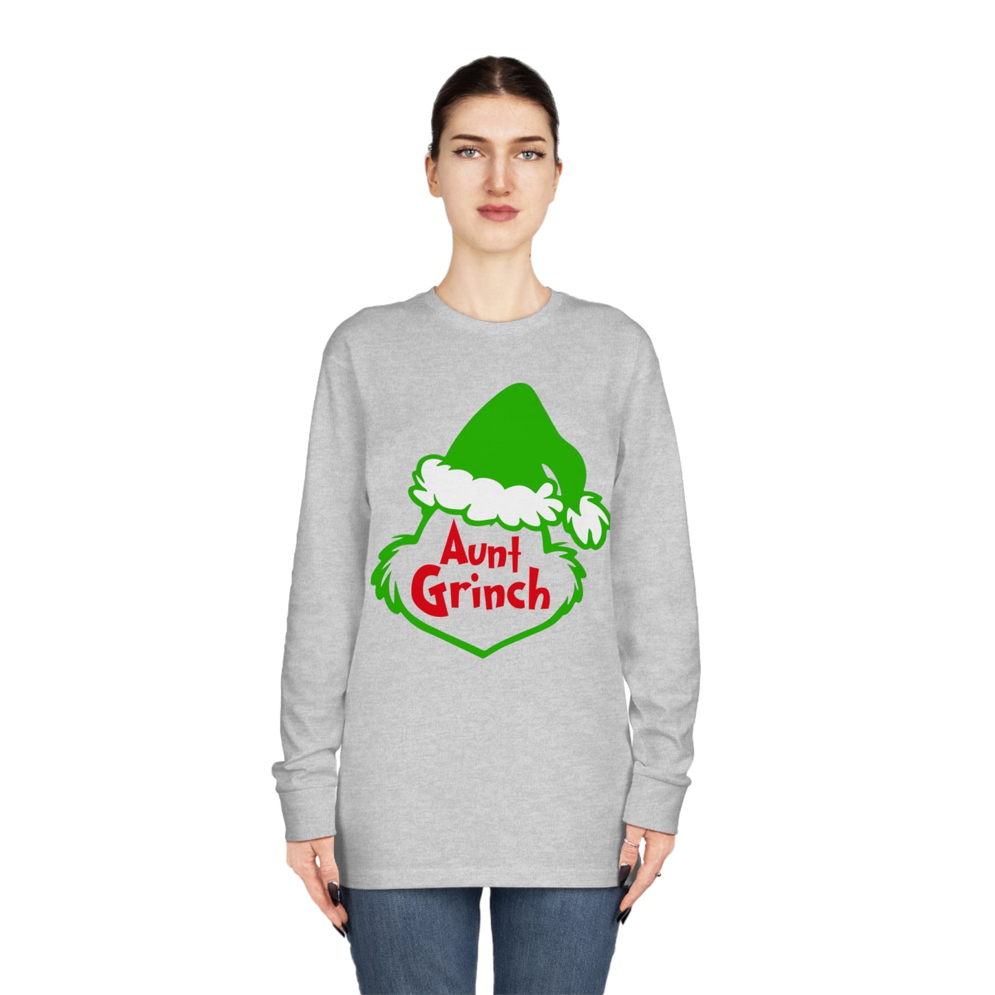 Aunt Grinch Christmas Long Sleeve T-Shirt