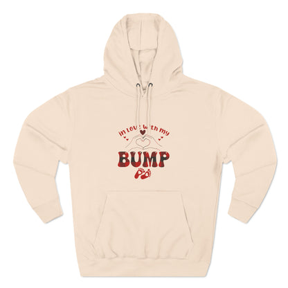 In Love With My Bump Valentine Pullover Hoodie