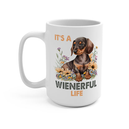 It's A Wienerful Life Dachshund Dog Mug 15oz