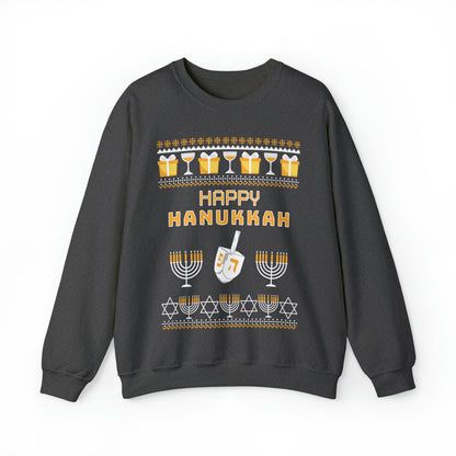 Happy Hanukkah Ugly Christmas Sweater Sweatshirt