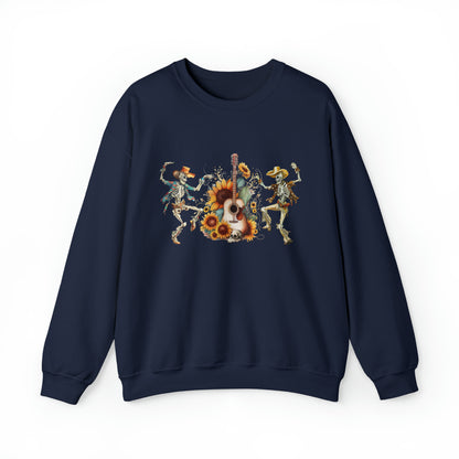 Western Dancing Skeletons Sweatshirt