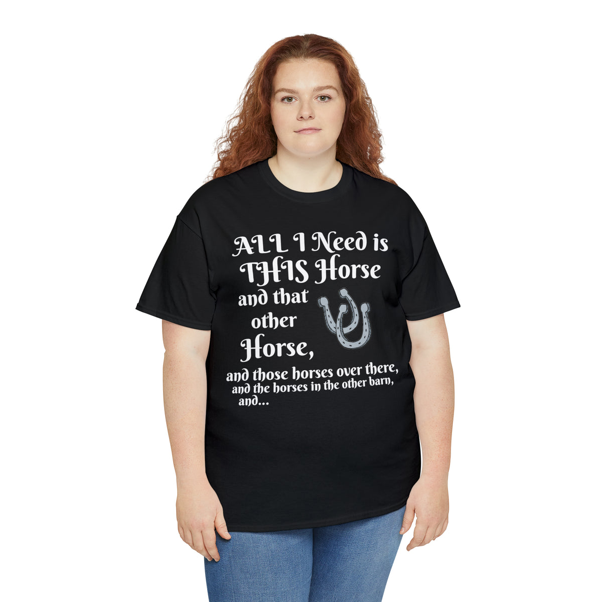 All the horses shirt Unisex Heavy Cotton Tee