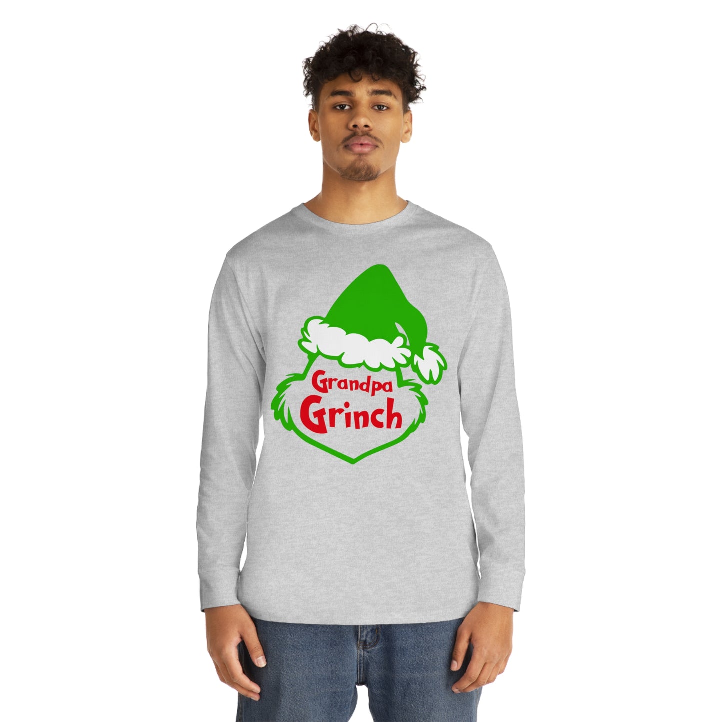 Grandpa Grinch Christmas Long Sleeve T-Shirt