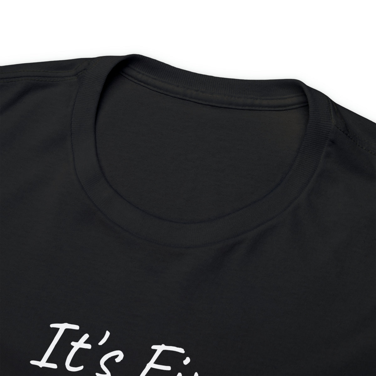 Its Fine Everythings Fine Rabbit Shirt Unisex Heavy Cotton Tee